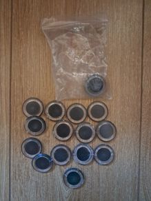 15 X Black Coaching Magnets