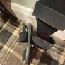 Flat black sandals wide fit Image 3