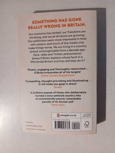 How They Broke Britain by James O'Brien