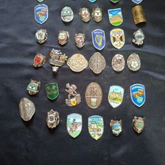 36 Walking Stick Emblems Stocknagel or Medallions
