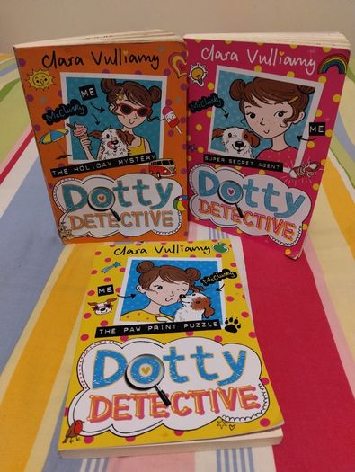 Dotty detective books by Clara Vulliamy