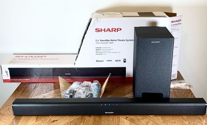 Sharp 2.1 Channel Soundbar Home Theatre System