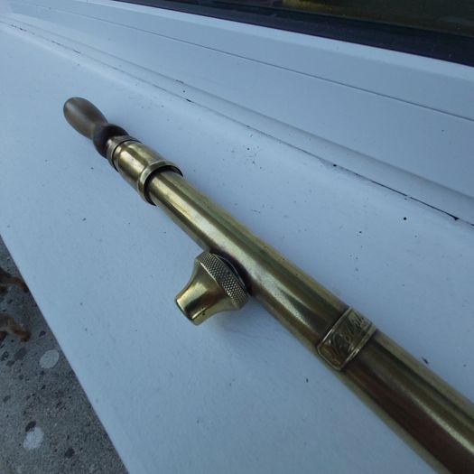 Old brass rose bush sprayer