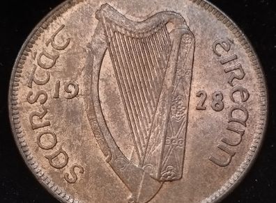 Ireland - 1928 - Penny - UNC - KM.3 - [2422]