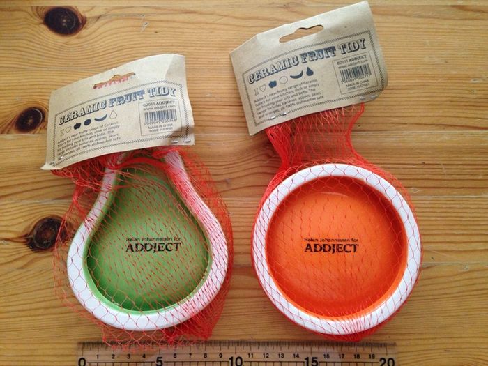 Addject Ceramic Fruit Tidies NEW