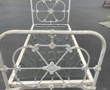 Wrought iron bed