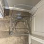 Ikea clear  chair  in perfect condition Image 3