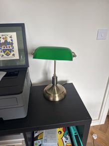 Vintage Bankers Lamp