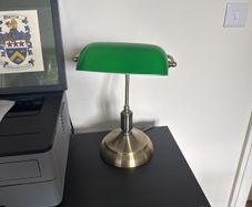 Vintage Bankers Lamp