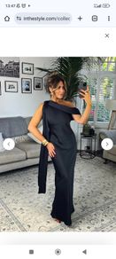 In the style- Black dress