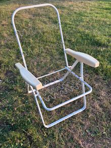 vintage reclining sun chair