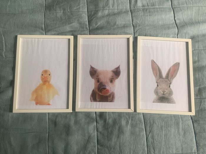 A4 White Picture Frames