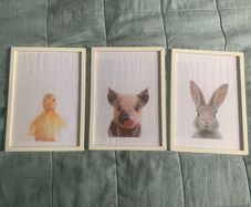 A4 White Picture Frames