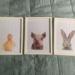 A4 White Picture Frames