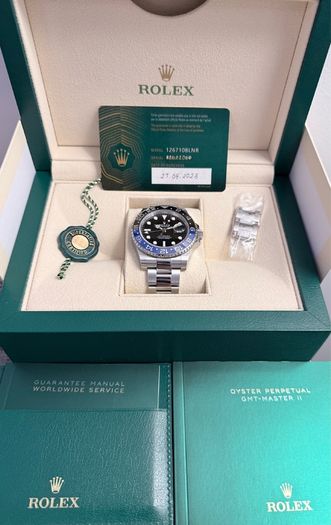 Rolex GMT Master II Batman