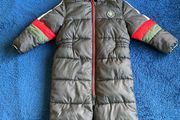 NEXT Boys Black Snowsuit/Rainsuit 18-24m