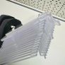 50 Clear Perspex Plastic Slat Wall Shelf - Shoes Display - Suits Many Uses Image 4