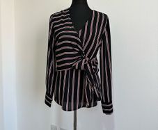 Warehouse striped blouse - sz 12