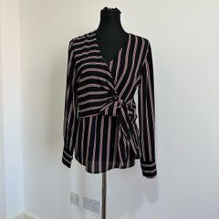 Warehouse striped blouse - sz 12