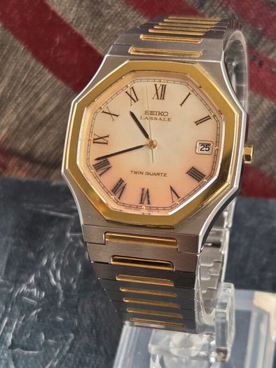 Rare Seiko Lassale - Twin Quartz - Royal Oak