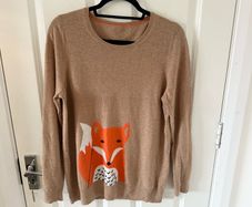 Boden Wool & Cashmere Fox Sweater
