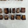 40 vintage printing stamps Image 2