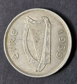 Ireland Silver 1939 Florin coin