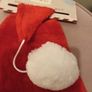 Deluxe christmas Santa fur hat Image 2