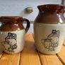 Pair of Vintage Jugs Pearson Of Chesterfield Mark On Base Image 9