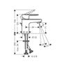 Hansgrohe Vernis Blend Basin Mixer Tap 70 Image 5