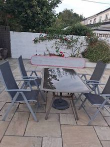table and chairs