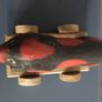 vintage wooden dog on wheels Image 3