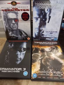 Terminator 4 Movie Dvd Collection Bundle Arnold Schwarzenegger Action Sci-fi