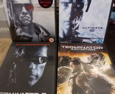 Terminator 4 Movie Dvd Collection Bundle Arnold Schwarzenegger Action Sci-fi