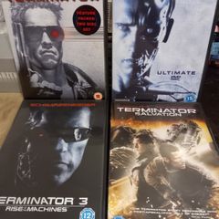 Terminator 4 Movie Dvd Collection Bundle Arnold Schwarzenegger Action Sci-fi