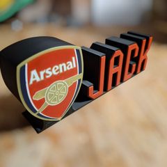 Arsenal Custom name Plaque
