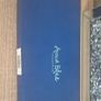 boxed Avoca Blue Handmade Crystal candle Set Image 2