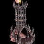 Dark Fortress Dice Tower for Dungeons & Dragons | Obsidian Citadel Dice Roller FREE TRACKED SHIPPING Image 2