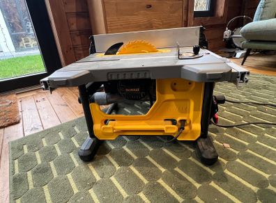 DeWalt DWE7485 210mm Compact Table Saw - Virtually New