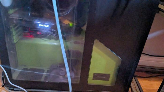 Large tower: i7-6700K - 32GB ram - GTX 1080 (8GB) - 500GB x 2 SSDs