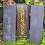 3 Vintage Hand-Painted Wooden Signs (1980s) Image 2