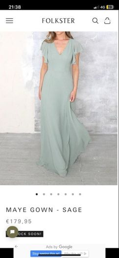 Bridesmaid dress
