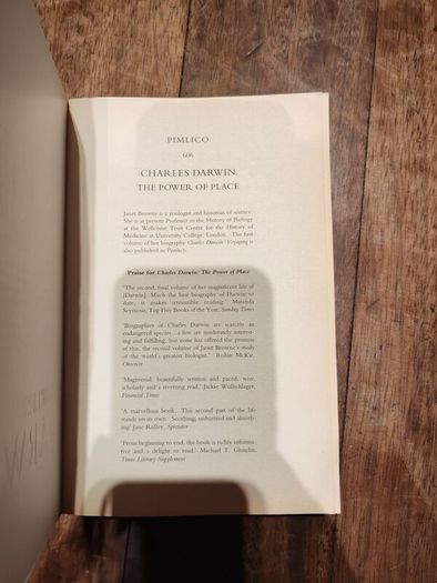 Charles Darwin Volume 2: The Power at Place