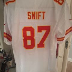 Custom Taylor Swift / Travis Kelce Kansas City Chiefs Jersey - Women's Small/meduim