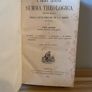 Antique 1885 Summa Theologica Vol. 5 & 6 (Latin)  Matching Set, Gilt Edges & Marbled Endpapers Image 3