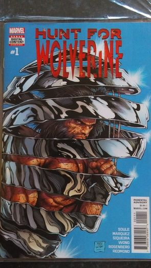 Hunt for wolverine #1 first print