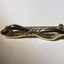 Gold bow shaped brooch Image 2