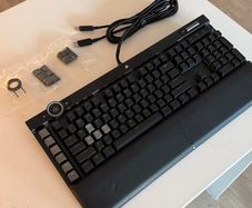 Corsair K100 RGB Mechanical Keyboard - CHERRY MX Speed