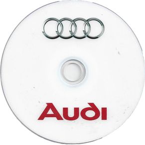 Empty Verbatim DVD-R 4.7GB 1 x DVD disc with AUDI logo photo!