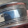 5 X Sterling Silver Napkin Rings With Vintage Leather Case Image 5